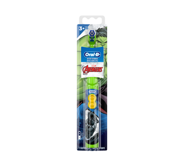 Image of product Oral-B - Marvel Kid's Battery Toothbrush  Soft Bristles, 1 unit, Avengers