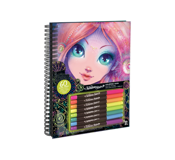 Black Pages Coloring Book Coralia - Nebulous Stars Black Pages Coloring Book Coralia 1 Unit 