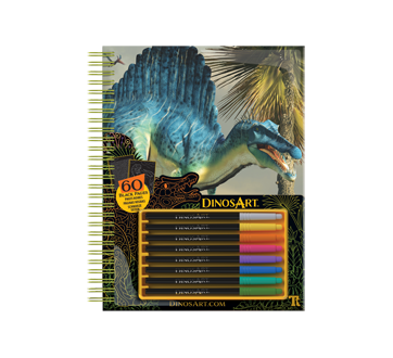 DA Black Pages Coloring Book 1 - Dinosart Da Black Pages Coloring Book 1 Unit 