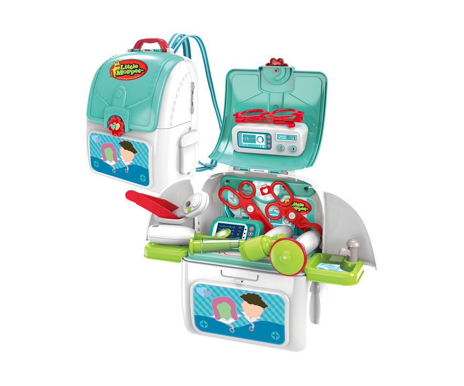 Backpack Play Set Doctor, 1 unit Little Moppet Role playing games