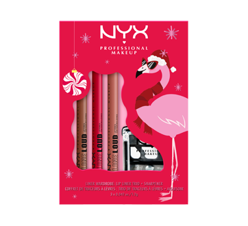 Image 1 of product NYX Professional Makeup - Holiday Lip Liner Shipper, 3 units