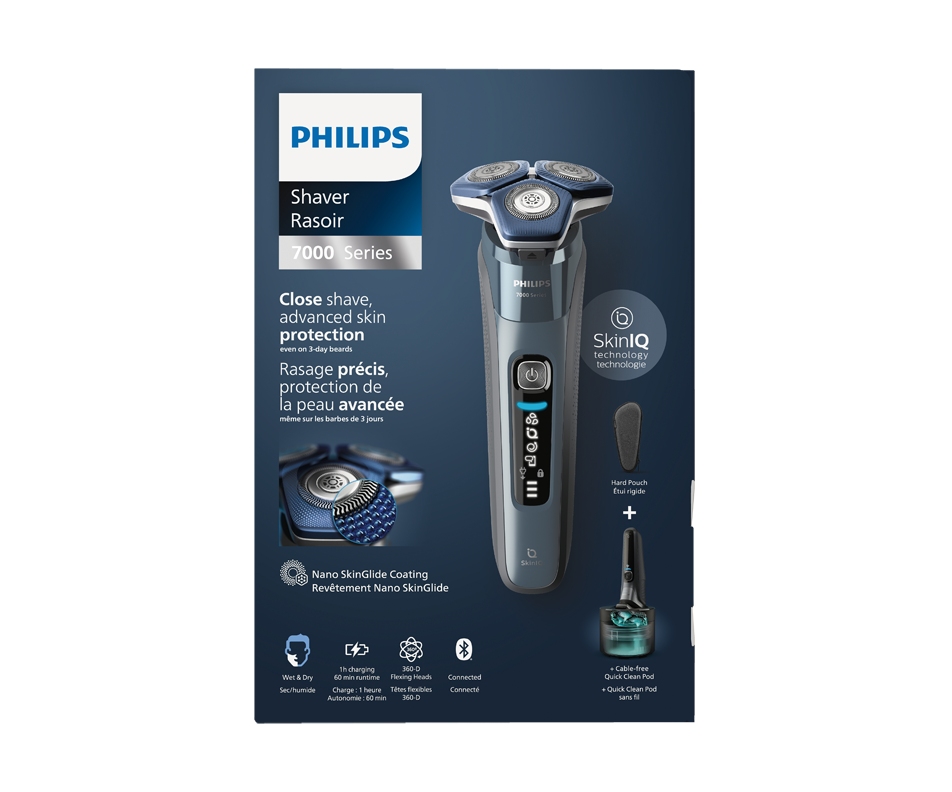 Series 7000 Wet & Dry Electric Shaver, 1 unit Philips Electric razor Jean Coutu