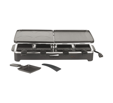 Image 1 of product Trudeau - Fiesta Reversible Die Cast Grill, Black, 1 unit