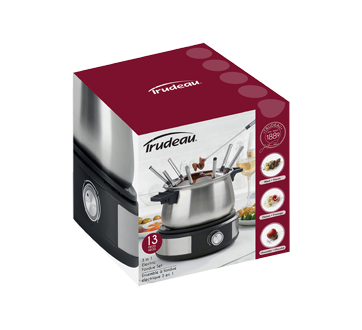 Image 2 of product Trudeau - Nordic 3-in-1 Electric Fondue Set, 1 unit