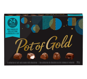Image of product Hershey's - Pot of Gold Milk Chocolate Collection, 245 g, Various Flavors