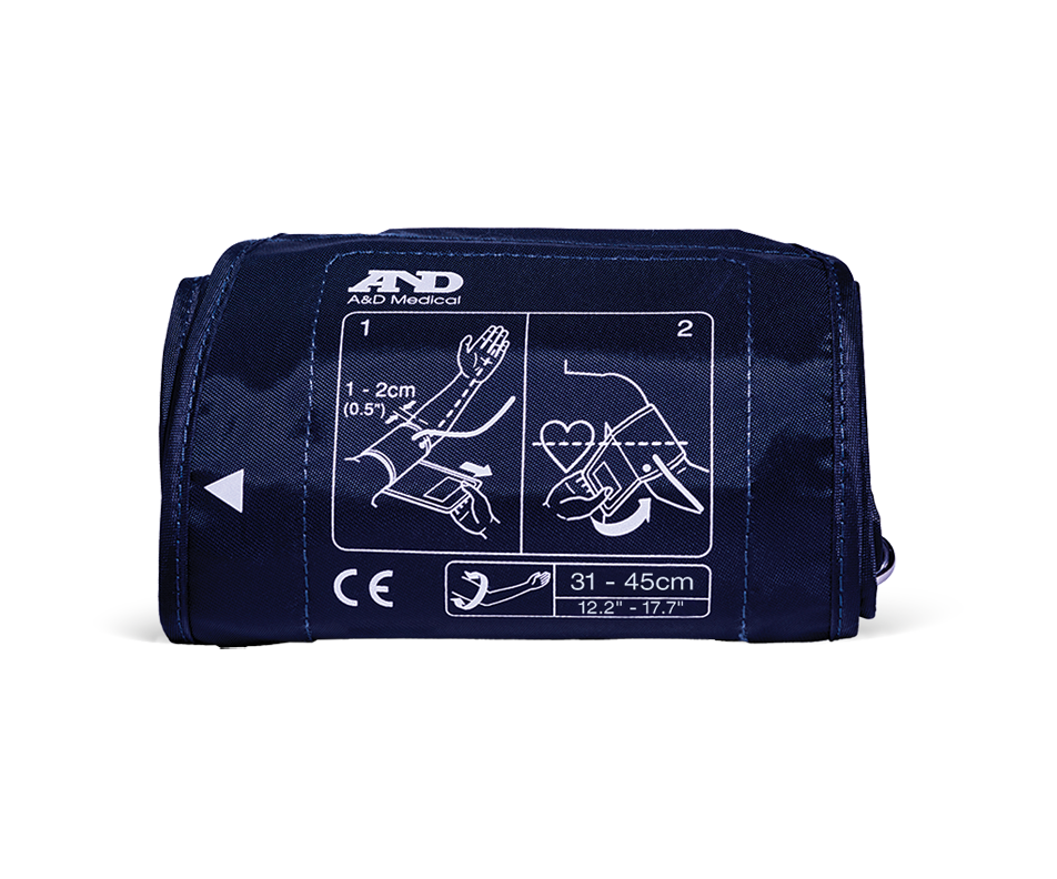 Upper Arm Blood Pressure Cuffs, 1 unit, Large A&D LifeSource