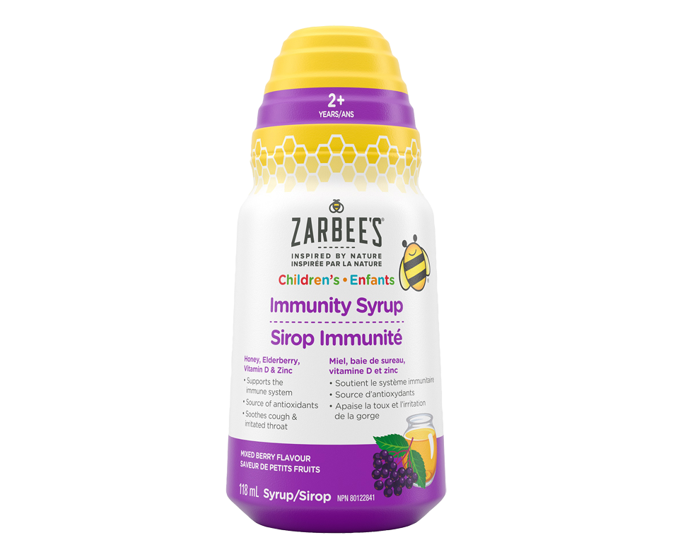 Children's Immunity Syrup, 118 ml Zarbee's Tablets, Syrup