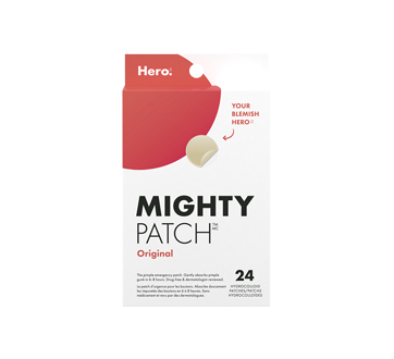 Mighty Patch Original Hydrocolloid Acne Patches, 24 units