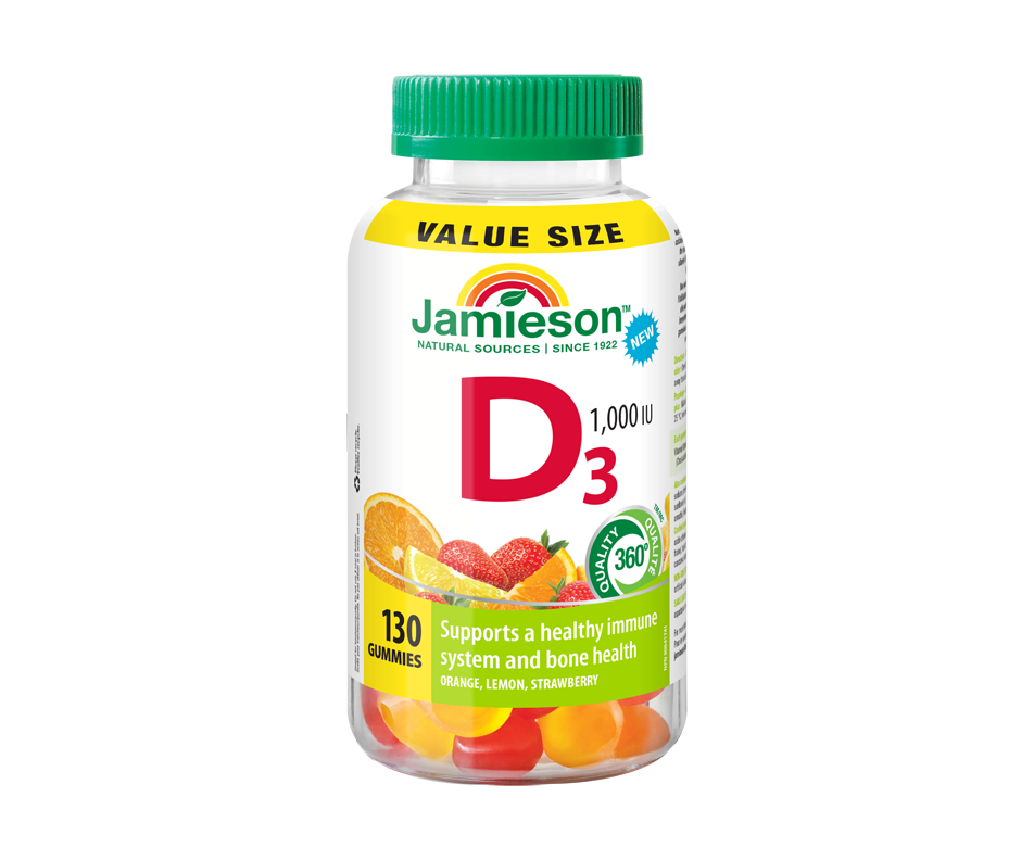 Vitamin D 1000 iu, 130 units Jamieson Energy Ampoules & Others
