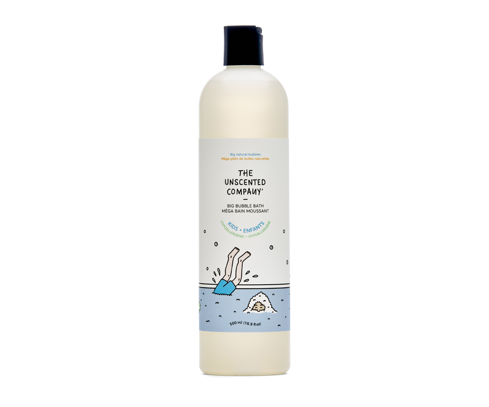 Kids Big Bubble Bath, 500 ml The Unscented Company Bath and cleanser Jean Coutu