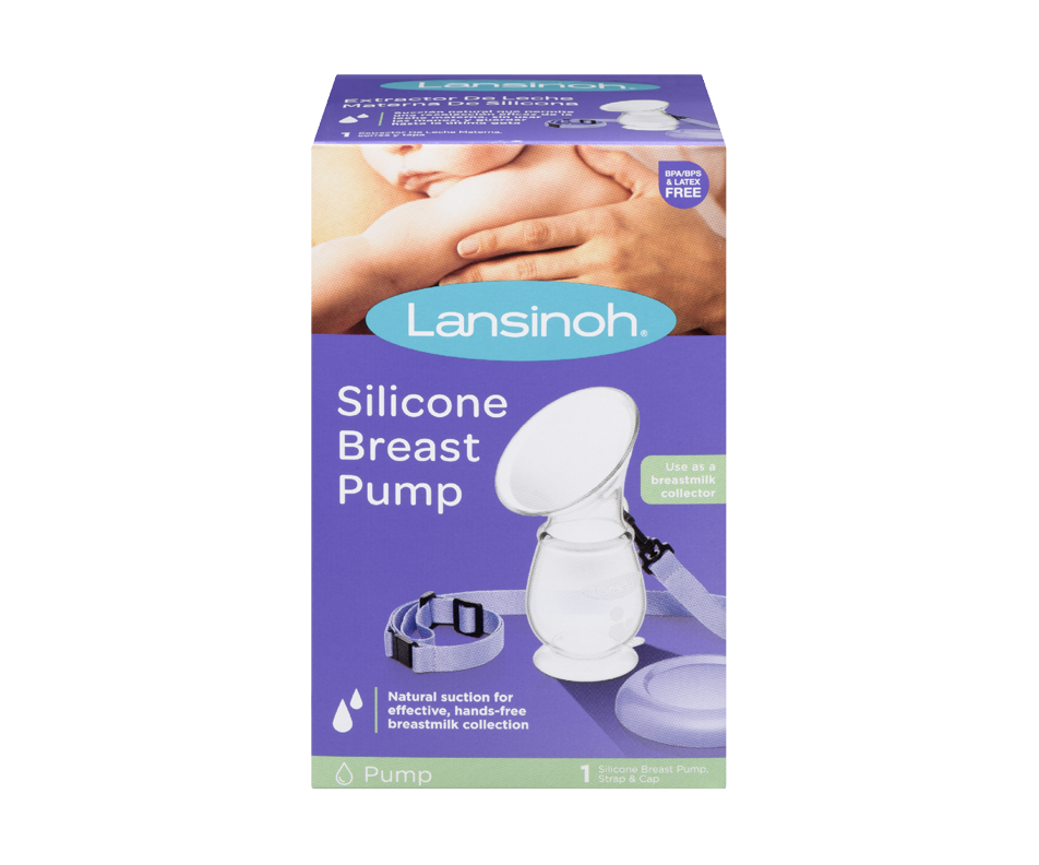 Silicone Breast Pump, 1 unit Lansinoh Breast feeding accessories and products Jean Coutu