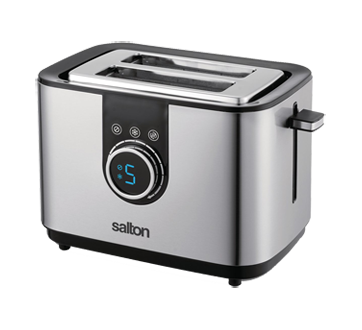 Image 1 of product Salton - 2 Slice Stainless toaster, 1 unit