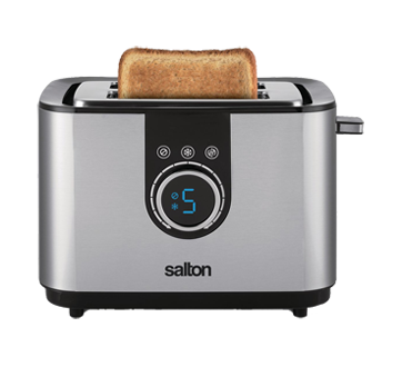Image 2 of product Salton - 2 Slice Stainless toaster, 1 unit