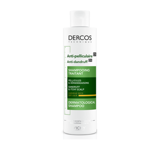 Dercos Dermatological Shampoo Anti-Dandruff for Dry Hair, 200 ml