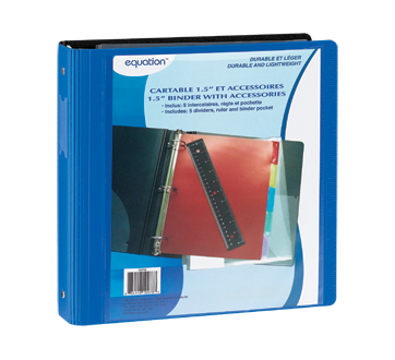 Image 1 of product Equation - Binder with Accessories, 1.5 inch
