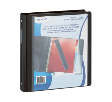 Image 2 of product Equation - Binder with Accessories, 1.5 inch