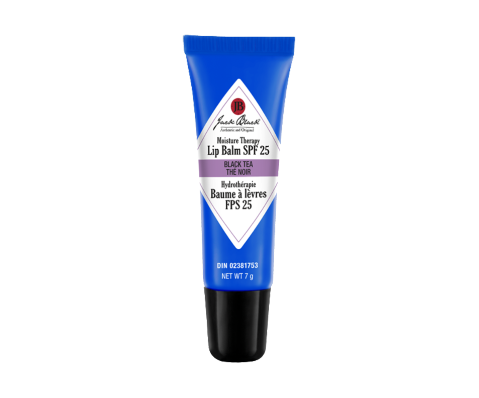 Moisture Therapy Lip Balm, SPF 25, 7 g, Black tea Jack Black