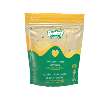 Image of product Baby Gourmet - Cereals, 227 g, Banana Raisin Oatmeal