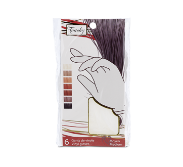 Vinyl Gloves, 6 units