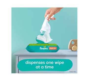 Multi Use Wipes Refreshing Rain 168 units Pampers Wet wipe