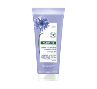 Make-up Remover Cleansing Cream with Organic Cornflower, 100 ml