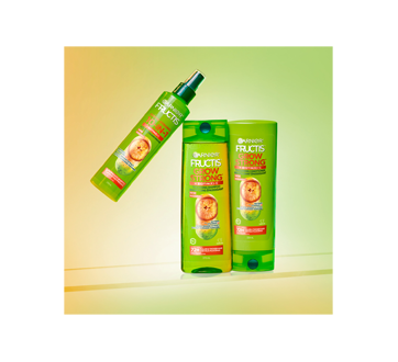 Image 5 of product Garnier - Fructis Grow Strong Thickening Shampoo for Fine Hair, Blood Orange, 370  ml