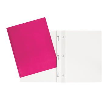 Image of product Geo - Laminated Carton Portfolio, 1 unit, Pink