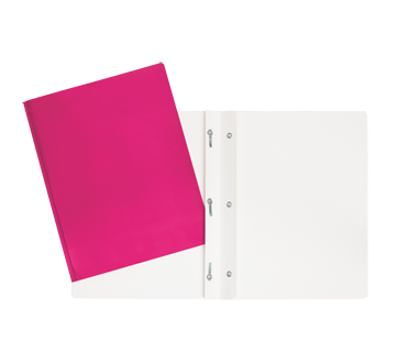 Laminated Carton Portfolio, 1 unit, Pink