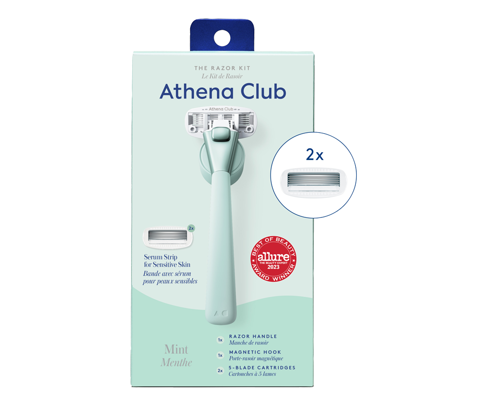 The Razor Kit, Mint, 3 unités/3 units Athena Club Manual razor