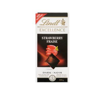 Excellence Dark Chocolate, 100 g, Strawberry