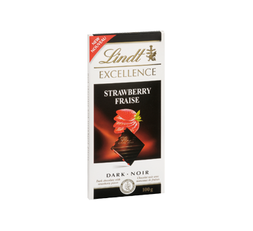Image 2 of product Lindt - Excellence Dark Chocolate, 100 g, Strawberry