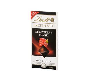 Image 3 of product Lindt - Excellence Dark Chocolate, 100 g, Strawberry
