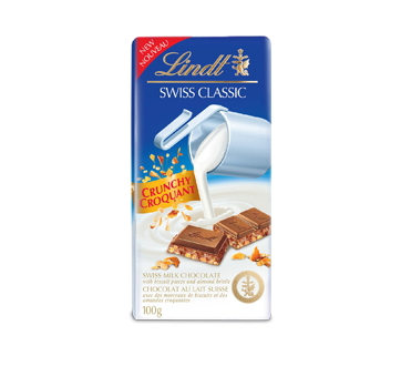 Swiss Classic Crunchy Chocolate, 100 g