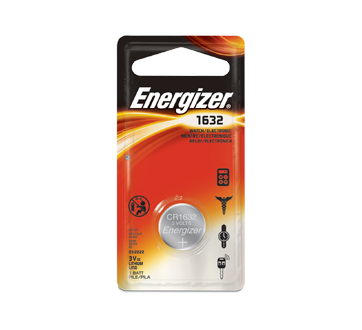 Image of product Energizer - Specialty Batteries, 1 unit, ECR1632BP