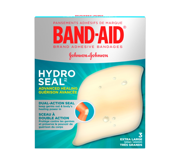 Image of product Band-Aid - Hydro Seal Advanced Healing Bandages, 3 units, Extra Large