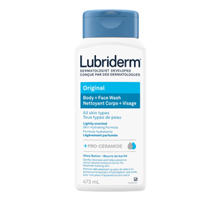 Daily Moisture Body + Face Wash, 473 ml