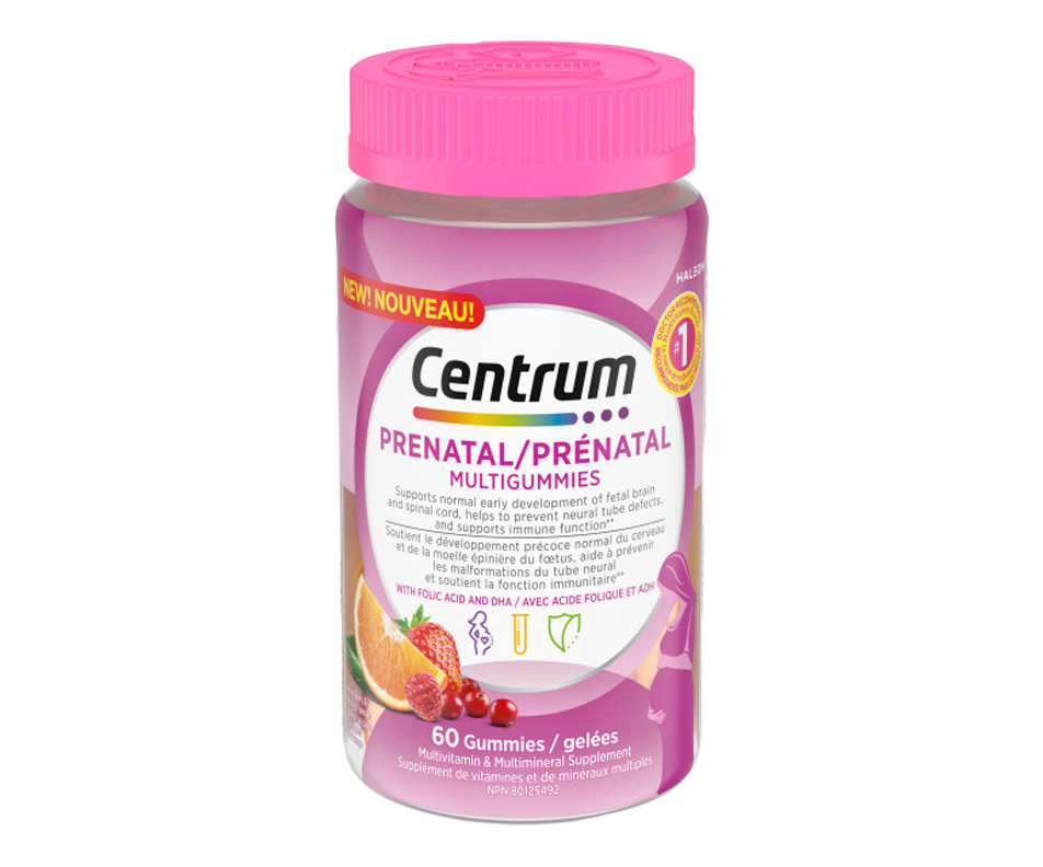 Prenatal Multigummies, 60 units Centrum Prenatal Jean Coutu