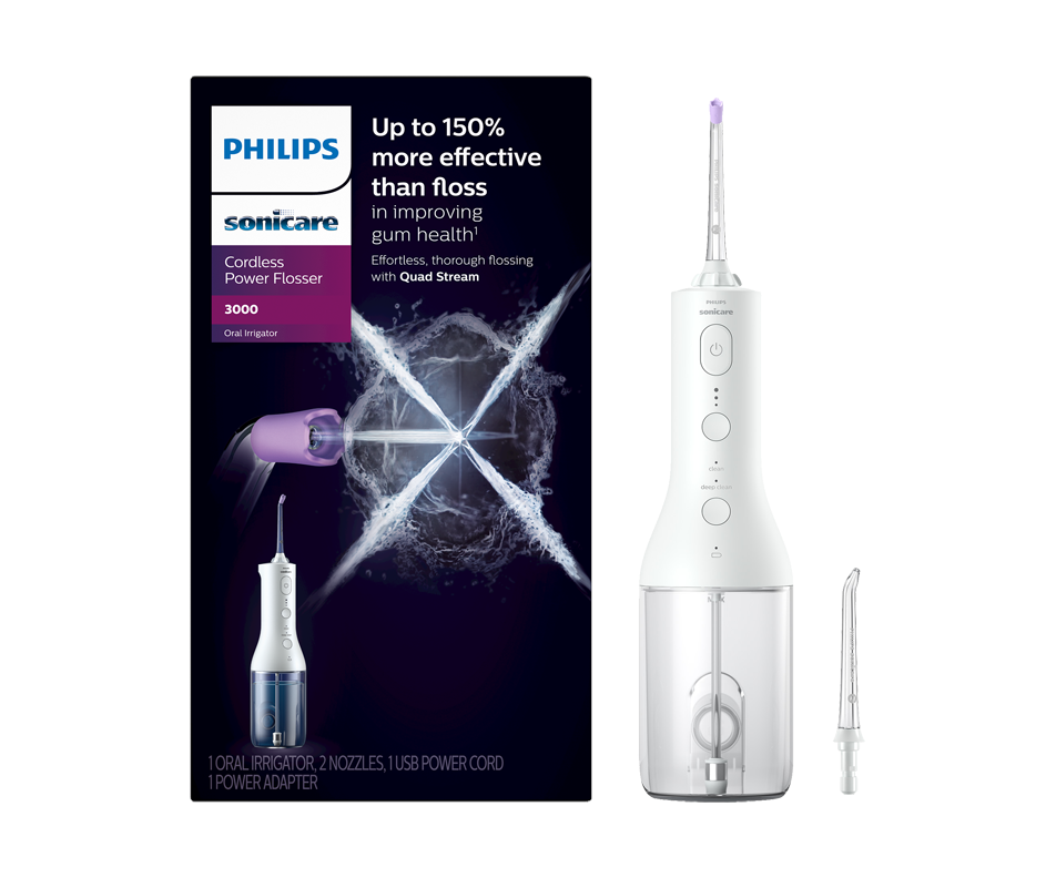 Sonicare Power Flosser 3000 Cordless, 1 unit Philips Dental care