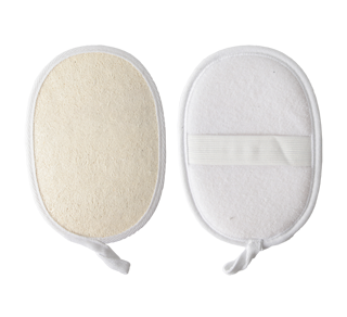 Exfoliating Body Sponge, Loofah, 1 unit