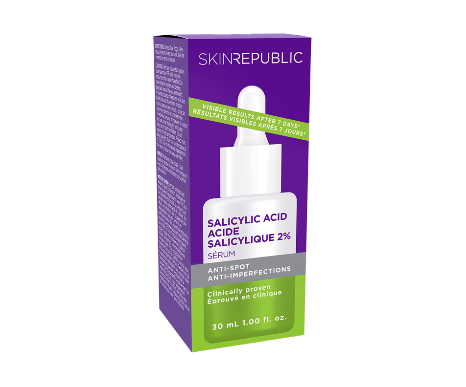 Salicylic Acid 2% Serum, 30 ml – Skin Republic : Serums | Jean Coutu