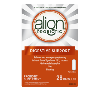 Digestive Care Probiotic Supplement, 28 capsules – Align : Probiotics