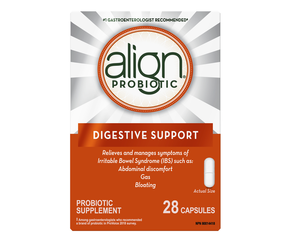 Daily Probiotic Supplement for Digestive Care, 28 units Align