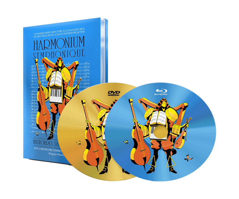 Histoires sans paroles, Harmonium symphonique, Le Film DVD/BLUR, 1 unit