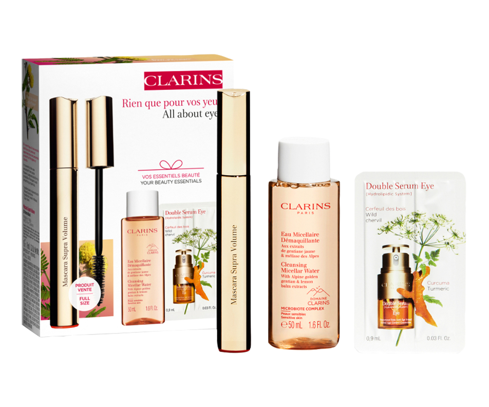 All About Eye GiftSet, 3 units Clarins Makeup Jean Coutu