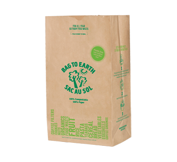 Image of product Bag to Earth Inc. - Large Food Waste Bags, 5 units