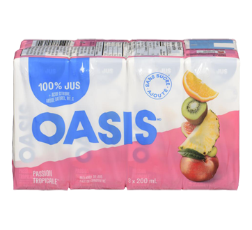 Tropical Passion Juice, 8 x 200 ml