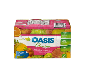 Image 3 of product Oasis - Tropical Passion Juice, 8 x 200 ml