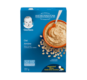 Image of product Gerber - Gerber Oat Cereal, 227 g