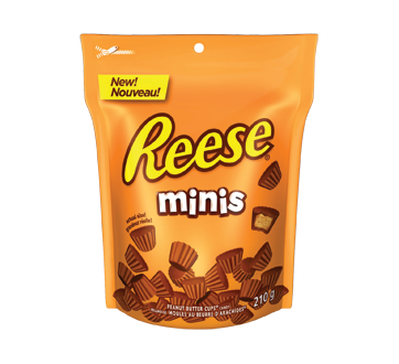 Image of product Hershey's - Reese Minis Peanut Butter Cups, 210 g
