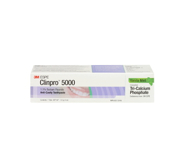 Image 1 of product Clinpro 5000 - Sodium Fluoride Anti-Cavity Toothpaste, 113 g, Vanilla Mint